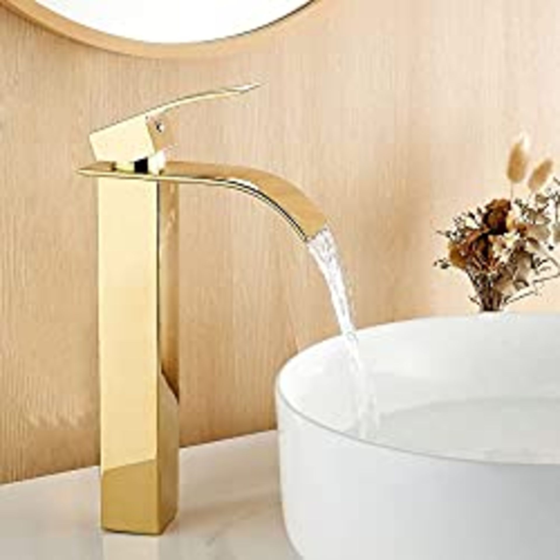 RRP £46.87 Maynosi Bathroom Waterfall Basin Mixer Tap