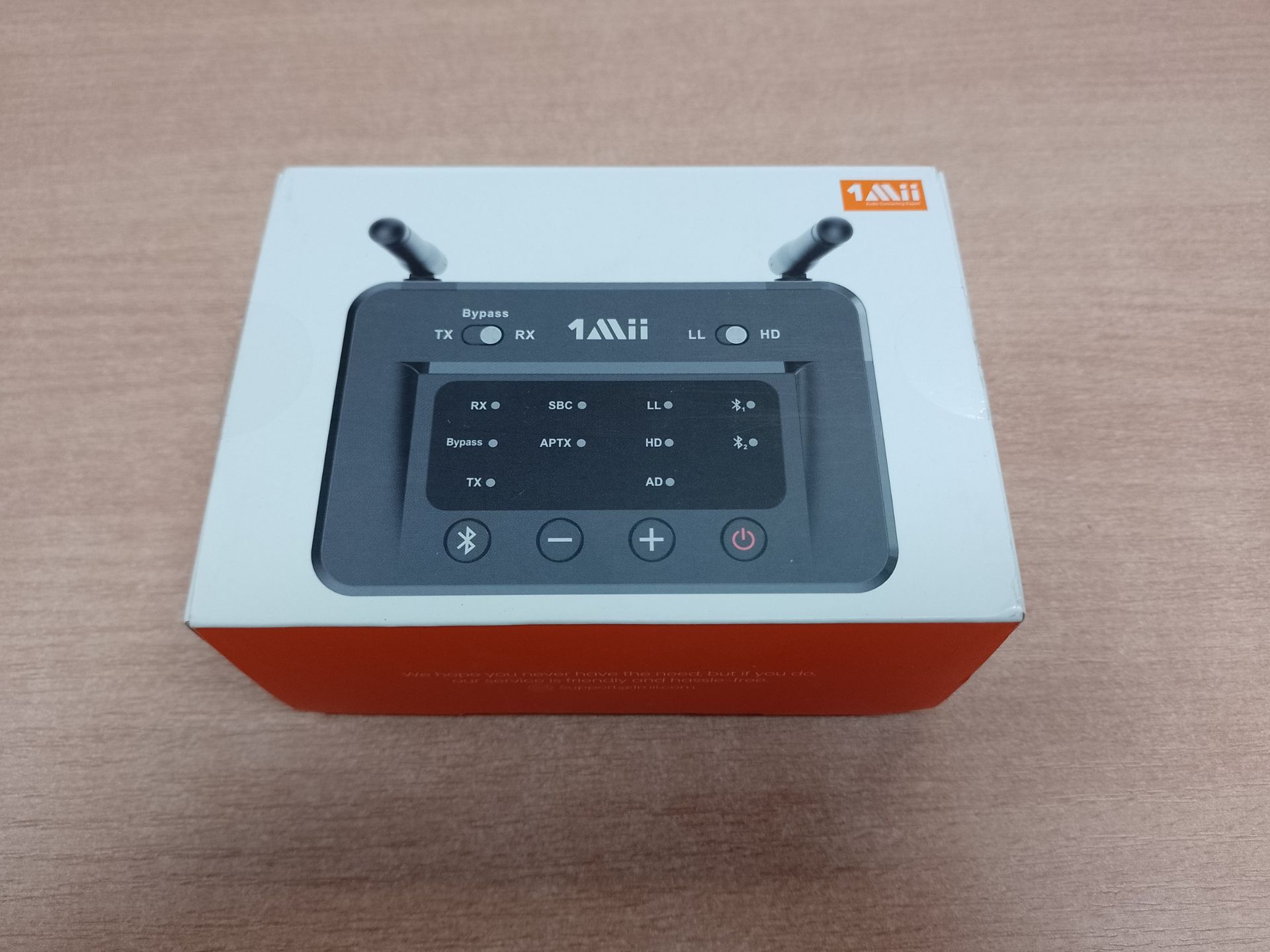 RRP £55.82 1Mii B03 Bluetooth 5.3 Transmitter Receiver - Image 2 of 2