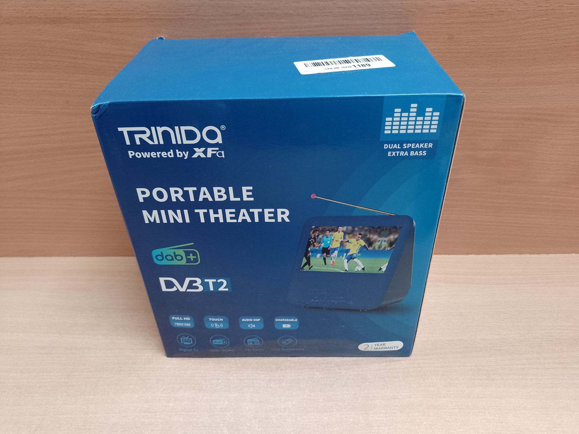 RRP £100.49 Portable TV 7 Inch by TRINIDa - Image 2 of 2