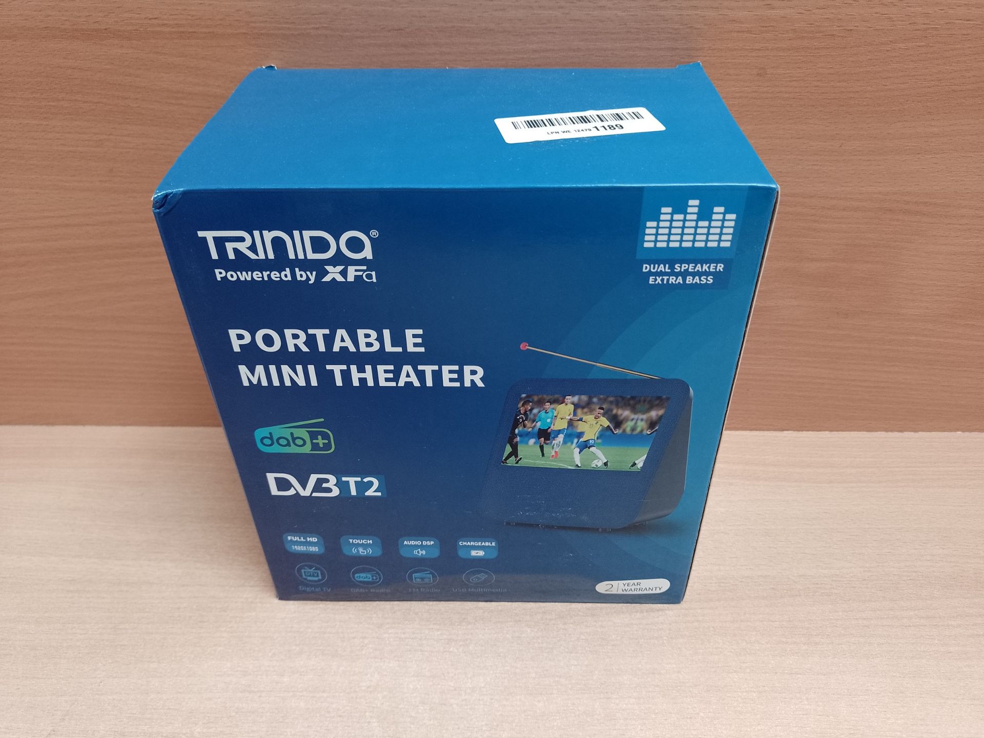 RRP £100.49 Portable TV 7 Inch by TRINIDa - Image 2 of 2