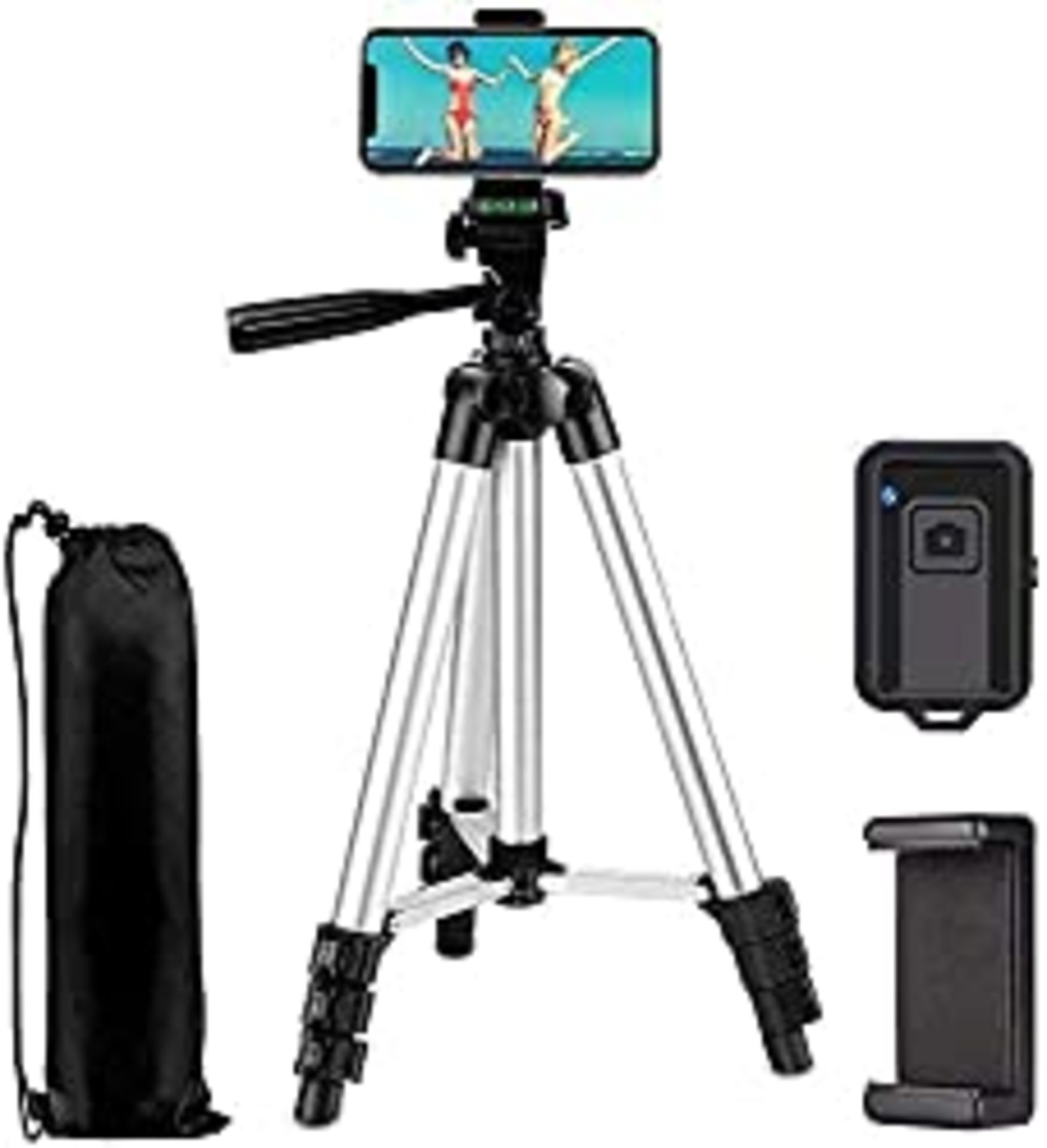 RRP £16.40 Phone Tripod EVERESTA 42 Inch Smartphone Tripod