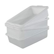 RRP £27.98 Asking Set of 4 Plastic Washing Up Bowl/Commercial Bus Box