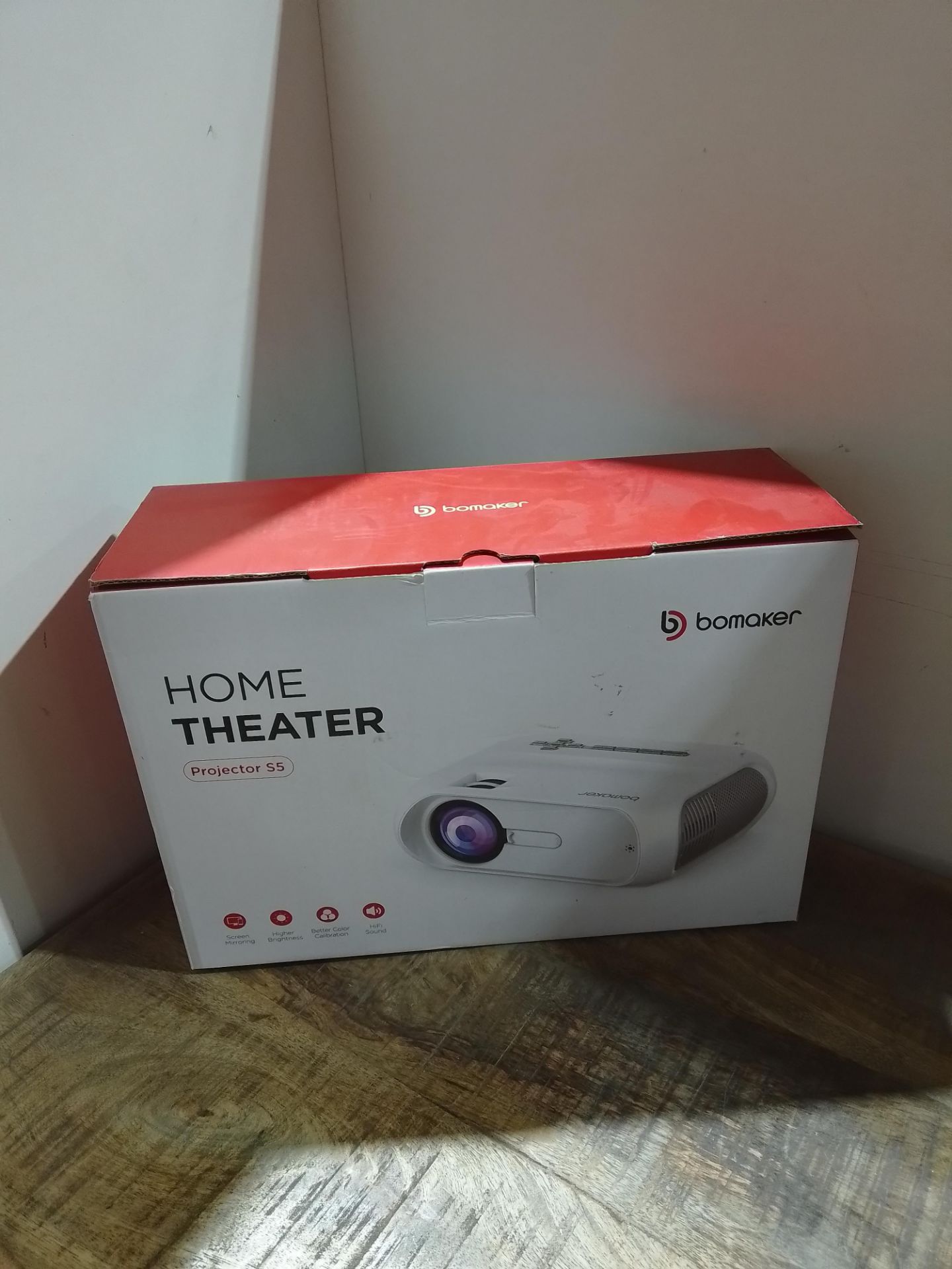 RRP £85.18 WiFi Projector Wireless - Image 2 of 2