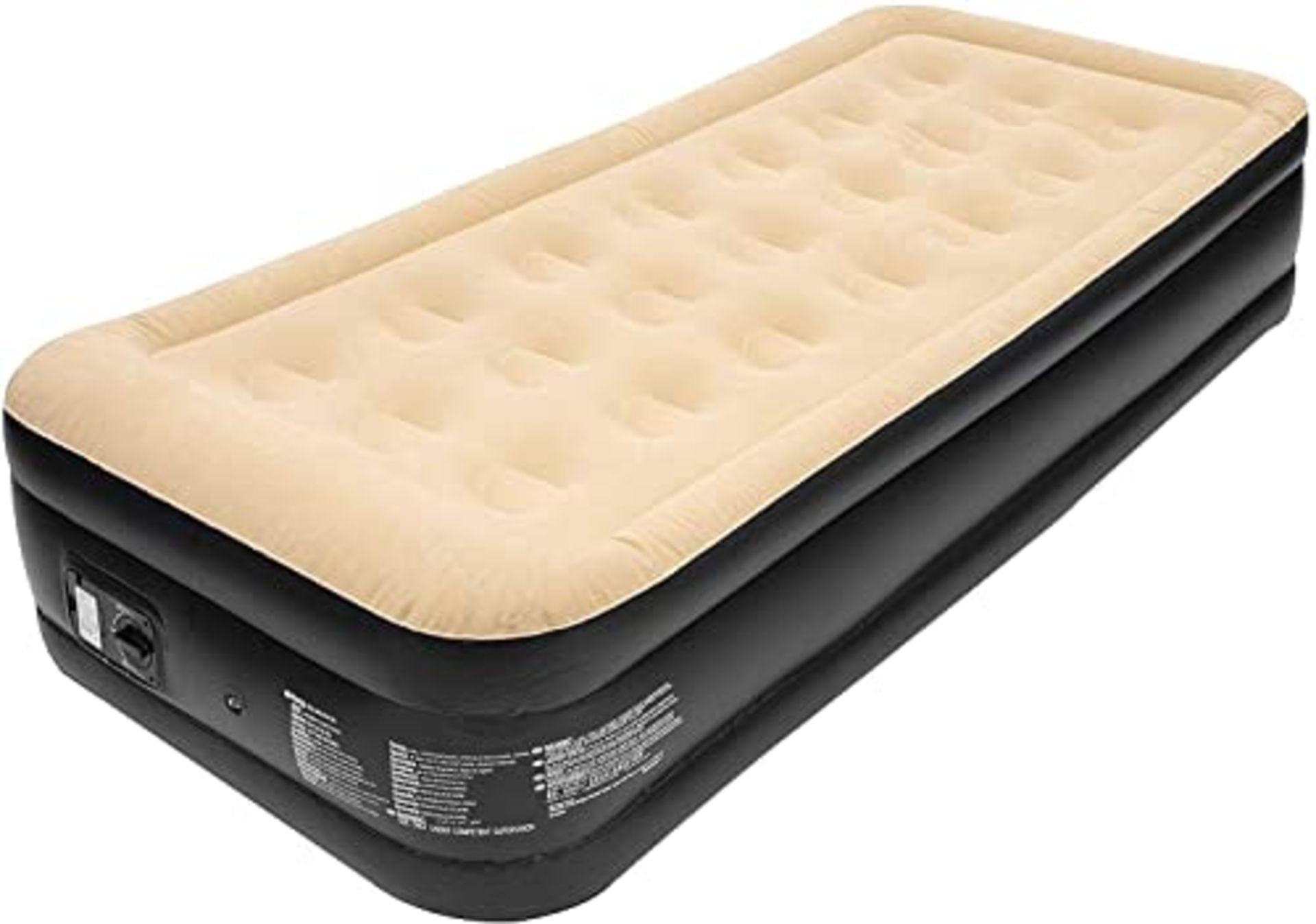 RRP £60.18 LIVIVO Luxury Flocked Air Bed Mattress Portable