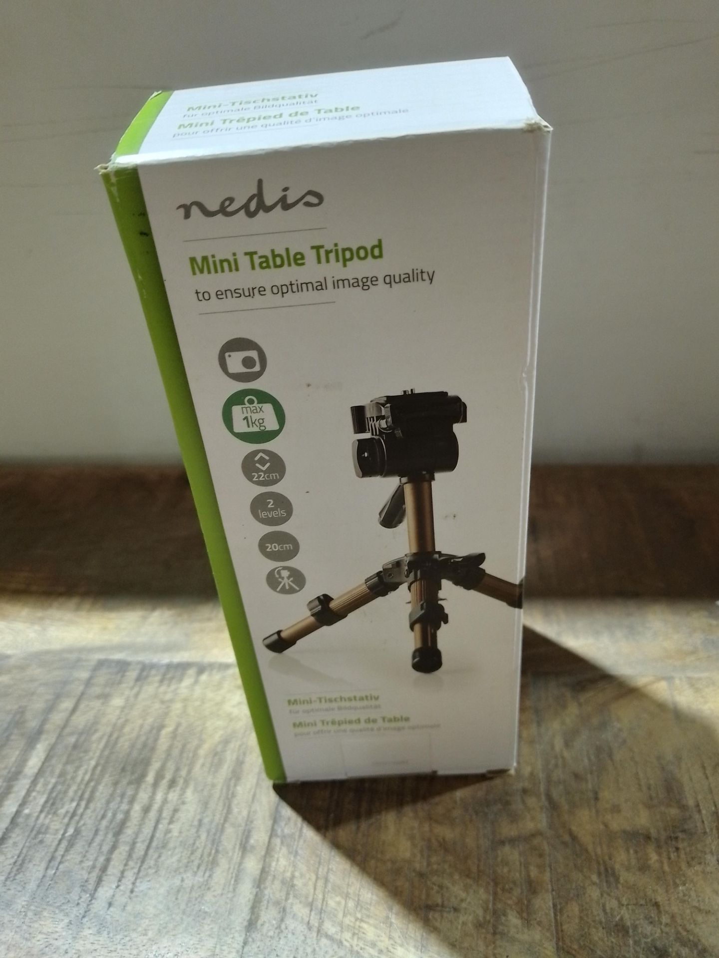 RRP £15.62 Invero Aluminium Mini Camera Video Table-Top Tripod - Image 2 of 2