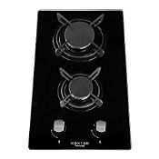 RRP £107.71 NOXTON Gas Hob 2 Burner with LPG/NG Kit