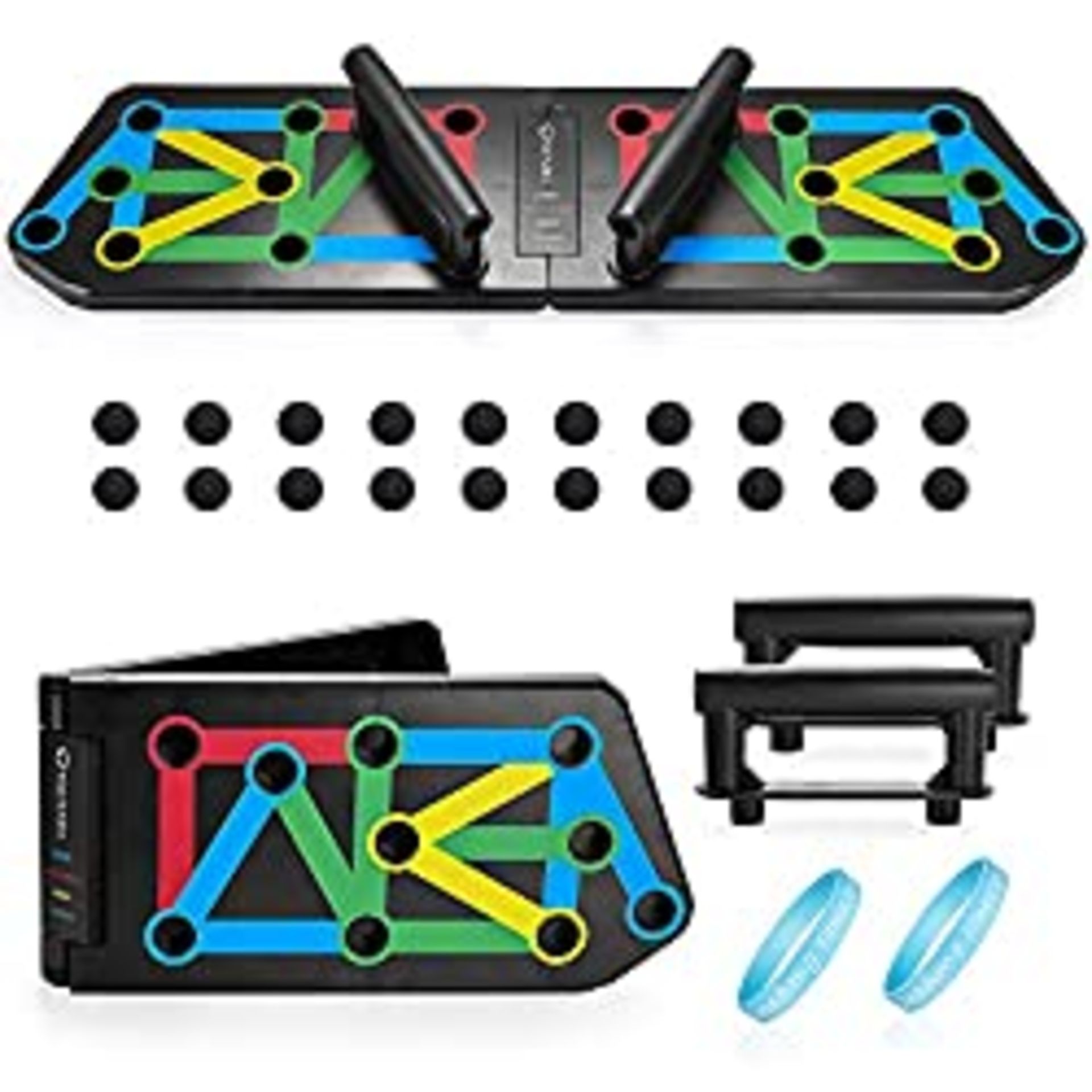 RRP £27.30 OneAmg Push Up Rack Board Fitness Accessories