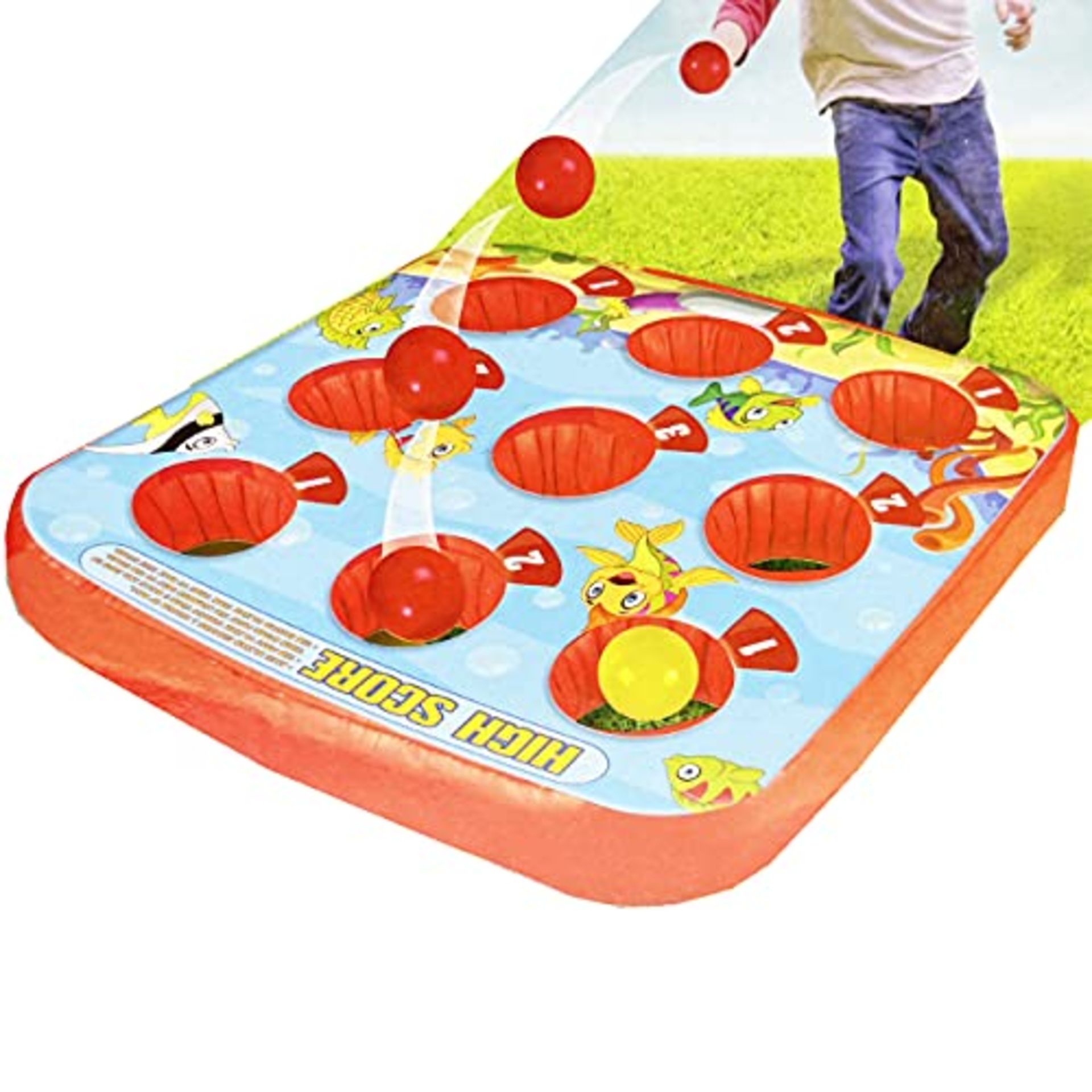 RRP £13.39 HTUK Inflatable Target Ball Game For Children Party