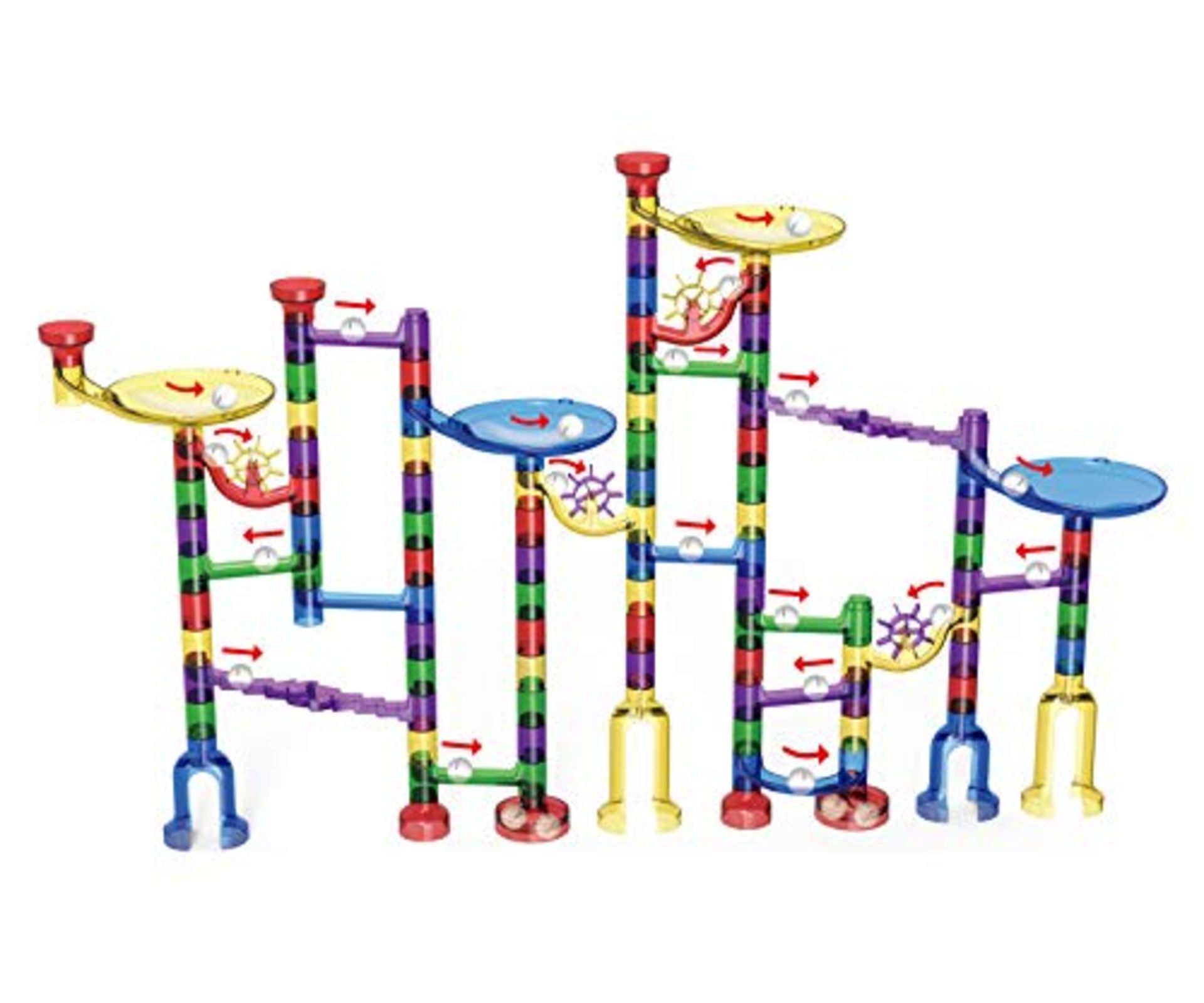 RRP £17.85 Neez 152 Piece Marble Run For Kids