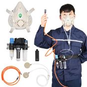 RRP £44.65 Trudsafe Supplied Air Set Half Face Respirator for Painting