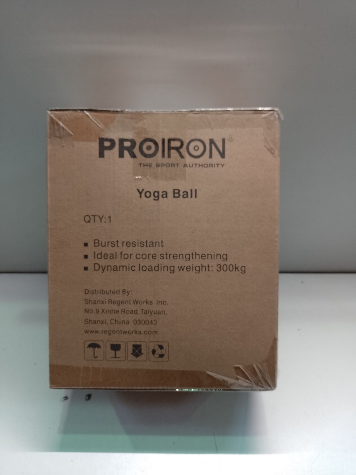 RRP £22.20 PROIRON Extra Thick Exercise Ball 55cm 65cm 75cm - Image 2 of 2