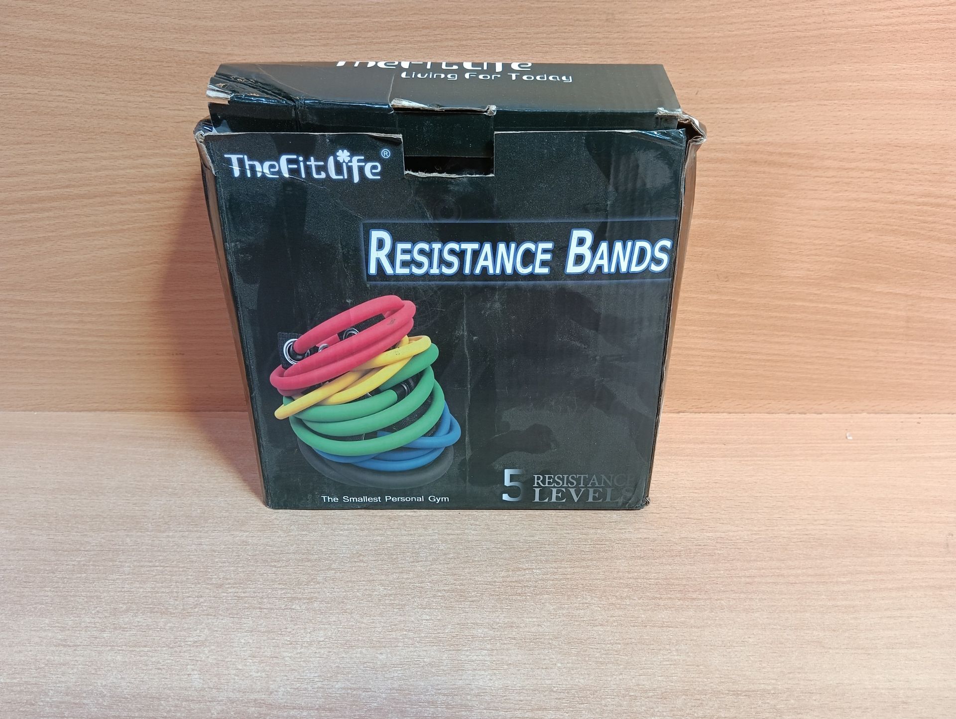 RRP £33.49 TheFitLife Exercise Resistance Bands with Handles - Image 2 of 2