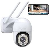RRP £58.05 Topcony Human Detection CCTV Camera Wireless Outdoor