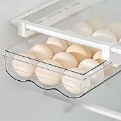 RRP £11.15 hicoosee Fridge Egg Drawer Holder Storage