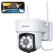 RRP £55.81 Topcony 5MP Human Detection CCTV Camera Outdoor