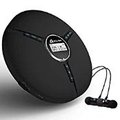 RRP £56.75 KLIM Discman Portable CD Player with a Built-in Battery