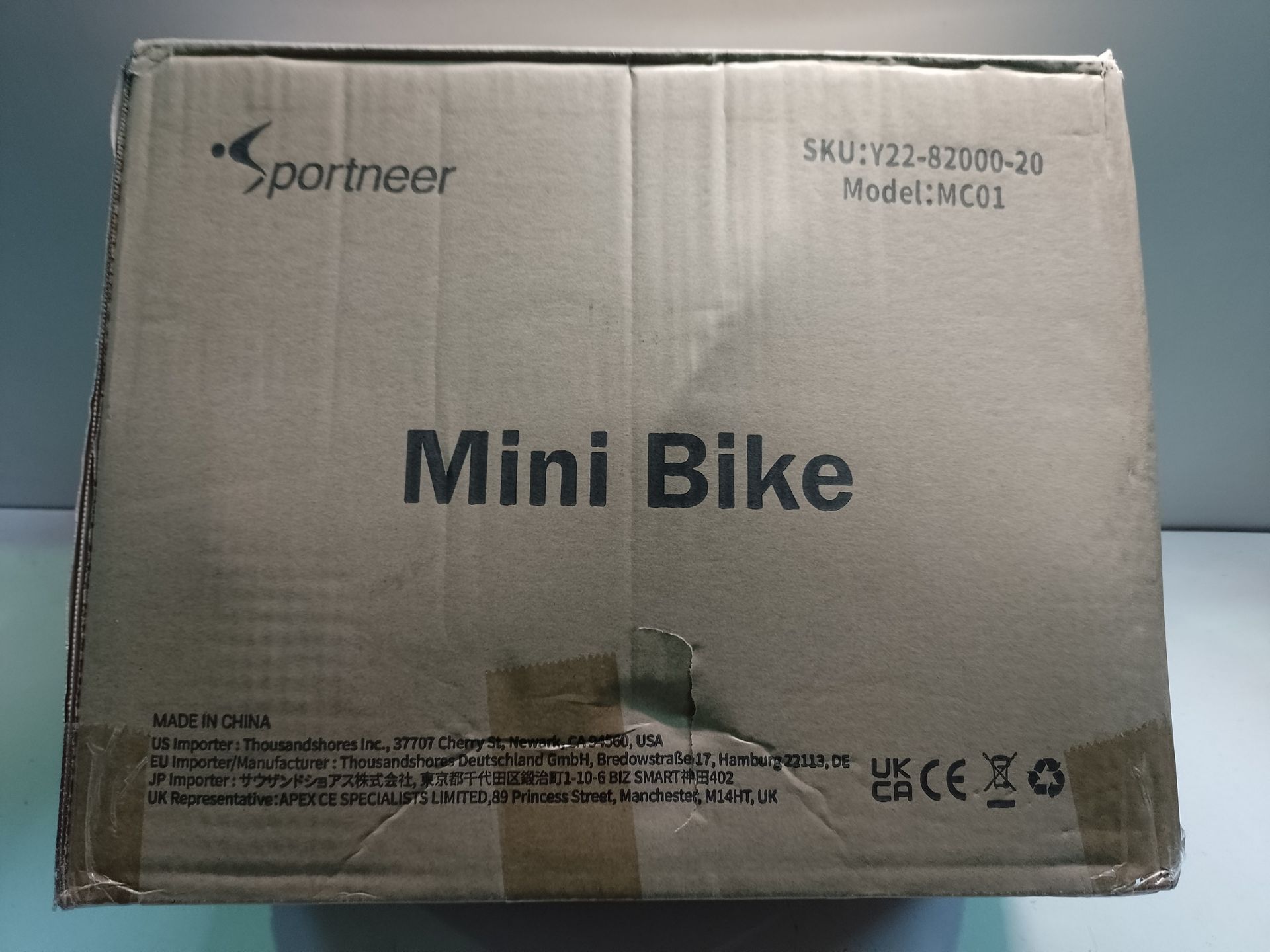 RRP £40.01 Mini Exercise Bike for MOTHERS DAY GIFTS - Image 2 of 2