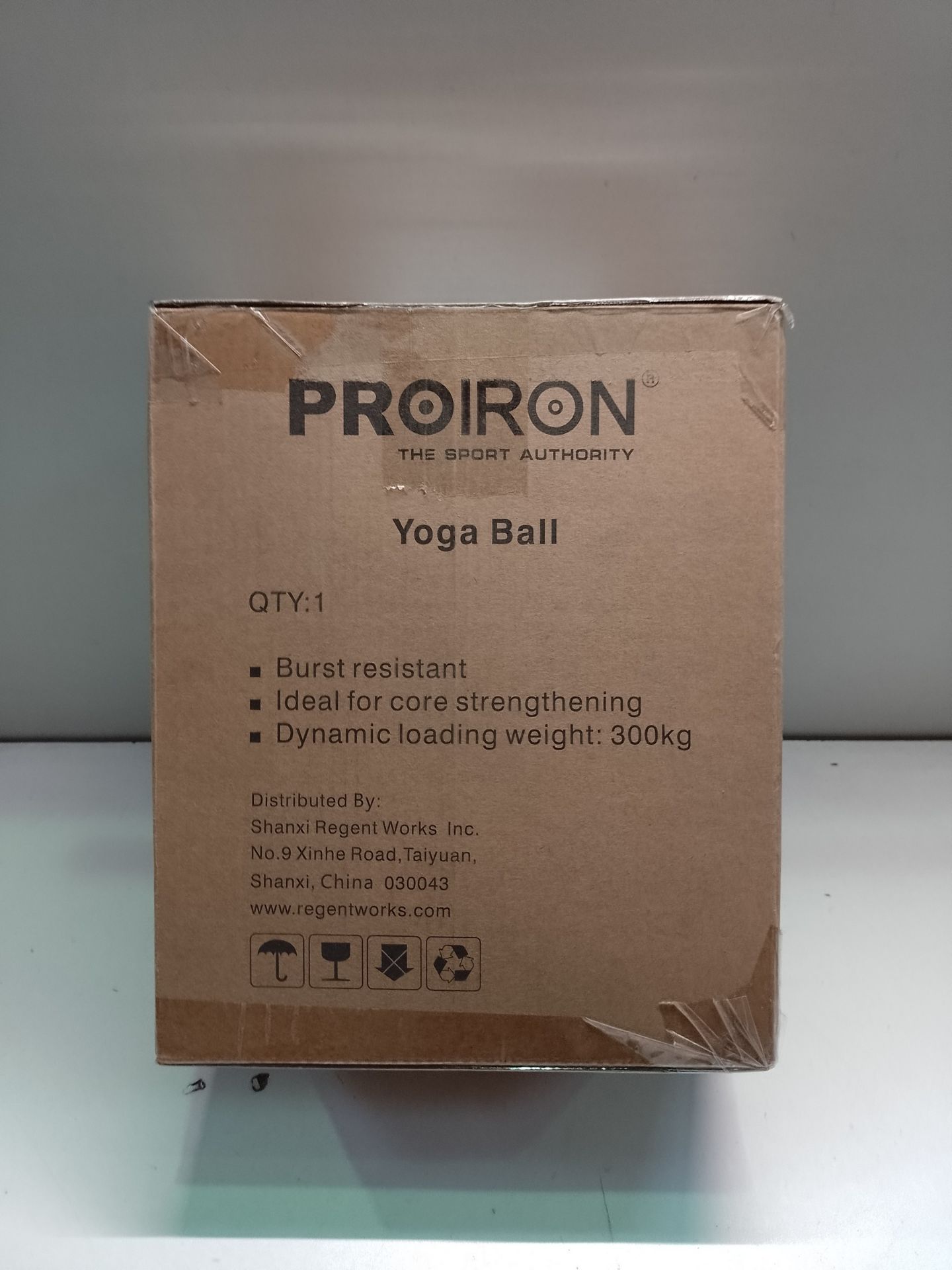 RRP £22.20 PROIRON Extra Thick Exercise Ball 55cm 65cm 75cm - Image 2 of 2