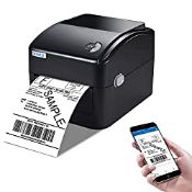 RRP £111.65 vretti Thermal Label Printer Bluetooth