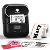 RRP £65.49 Phomemo M110 Label Maker Printer