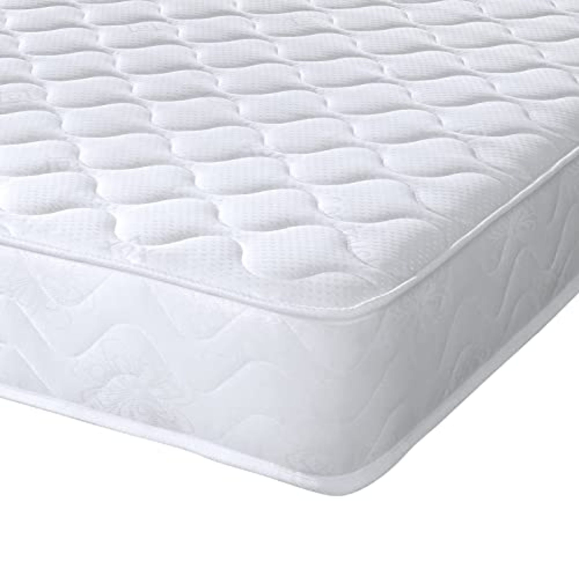 RRP £75.92 Extreme Comfort Cooltouch Essentials White 18cms Deep Spring Value Mattress