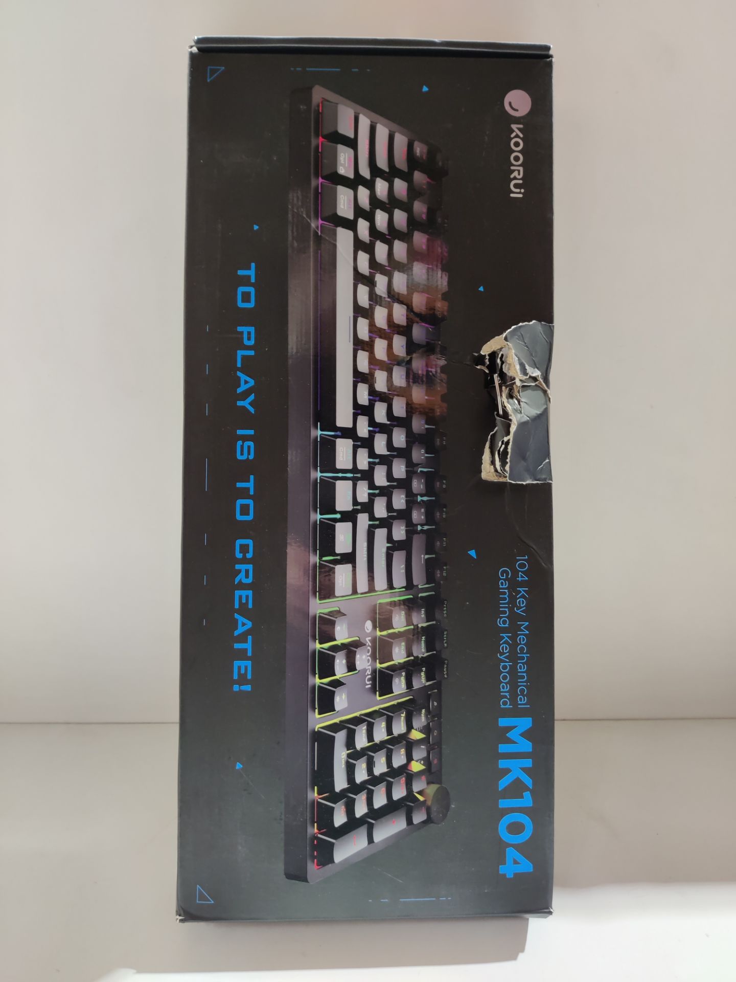 RRP £49.81 KOORUI Gaming Keyboards - Image 2 of 2