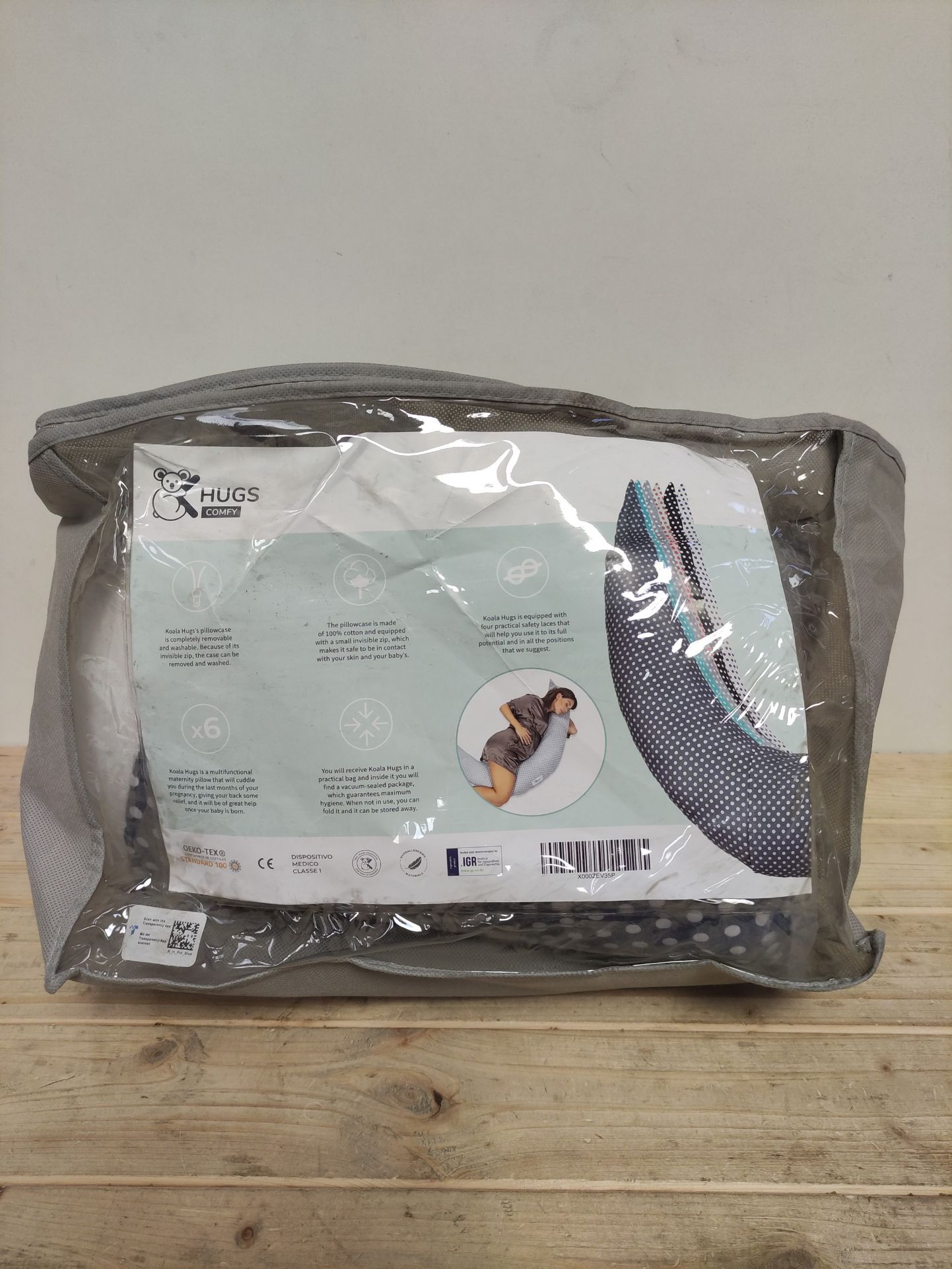 RRP £33.14 BRAND NEW STOCK KOALA BABYCARE Pregnancy Pillow for Sleeping XXL - Image 2 of 2