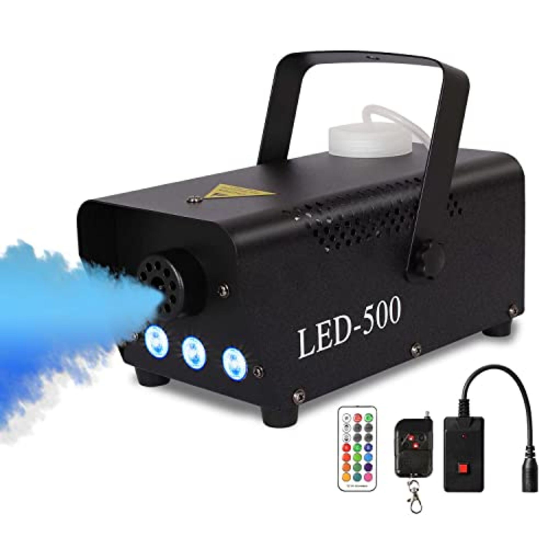 RRP £42.42 Fog Smoke Machines with LED Lights for Party