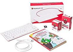 RRP £144.05 Raspberry Pi 400 Desktop Computer Kit (UK layout)