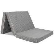 RRP £131.75 Milliard Premium 10cm Thick Foam Tri Folding Mattress