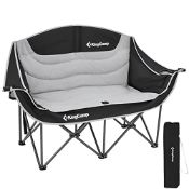 RRP £110.13 KingCamp Double Camping Chairs for Adults Heavy Duty