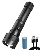 RRP £12.49 Maxesla 8000 Lumens Rechargeable LED Torch