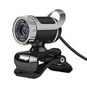 RRP £6.69 Docooler USB Webcam Desktop Web Cam for Video Calls