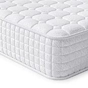 Vesgantti 4FT6 Double Mattress, 9.4 Inch Pocket Sprung Mattress Double with Breathable Foam and Indi