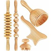 RRP £55.82 Nisorpa Wood Massage Tools