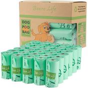 RRP £16.74 Bonre Life Dog Poop Bags-450 Poo Bags