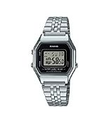RRP £31.83 Casio Collection Women's Watch LA680WEA-1EF - Black/grey