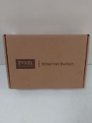 RRP £54.70 Zyxel 16-Port Gigabit Ethernet Unmanaged Switch - Fanless Design [GS1100-16 v3]