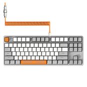 RRP £58.33 AJAZZ AK873-75% Wired Gaming Keyboard with Coiled Usb