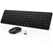RRP £26.12 Wireless Keyboard and Mouse Set