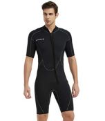 RRP £40.19 IFLOVE Men's Wetsuit 3mm Full Body Diving Suit Short