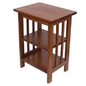 RRP £78.15 ARPHASLE Solid Wood Side Tables 3-Tier End Table Easy