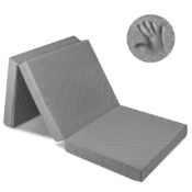 RRP £117.24 Milliard Premium 10cm Thick Foam Tri Folding Mattress
