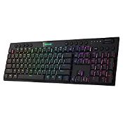 RRP £72.57 Redragon K618 Horus Wireless RGB Mechanical Keyboard