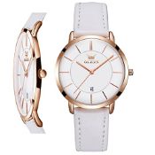 RRP £38.70 OLEVS Women Wrist Watches Ultra Thin 6.5mm Minimalist