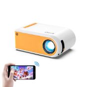 RRP £78.15 Mini WiFi Projector for Outdoor Movies