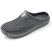 RRP £21.73 AMOJI Men Garden Clog Shoes Male Gentlemen Beach Swimming