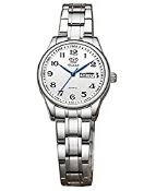 RRP £46.90 OLEVS Women Watch Classic Easy Read Number Dial Stainless