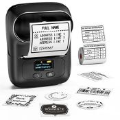 RRP £60.73 Phomemo M110 Bluetooth Thermal Label Printer
