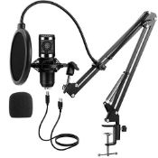 RRP £54.70 USB Condenser Microphone Professional PC Streaming